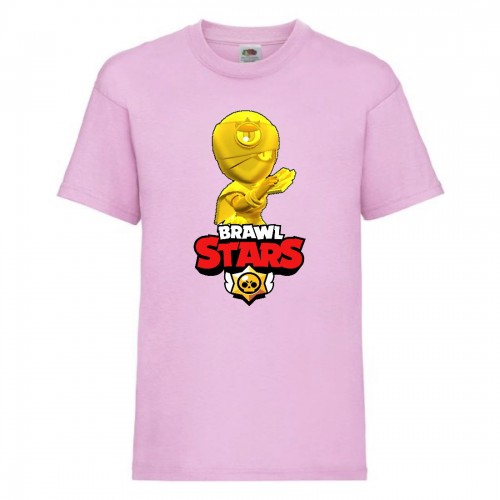 Футболка детская Brawl Stars Tara Gold (Бравл Старс Тара Золотая) розовая 152 см Футболка детская Brawl Stars Tara Gold (Бравл Старс Тара Золотая) розовая 152 см