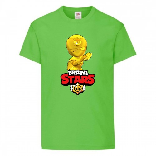 Футболка детская Brawl Stars Tara Gold (Бравл Старс Тара Золотая) светлозеленая 104 см Футболка детская Brawl Stars Tara Gold (Бравл Старс Тара Золотая) светлозеленая 104 см
