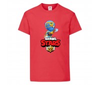 Футболка детская Brawl Stars Tara Indigo (Бравл Старс Тара Индиго) красная 104 см Футболка детская Brawl Stars Tara Indigo (Бравл Старс Тара Индиго) красная 104 см