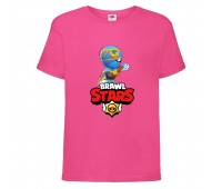 Футболка детская Brawl Stars Tara Indigo (Бравл Старс Тара Индиго) малиновая 104 см Футболка детская Brawl Stars Tara Indigo (Бравл Старс Тара Индиго) малиновая 104 см