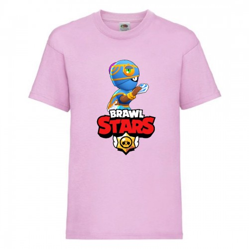 Футболка детская Brawl Stars Tara Indigo (Бравл Старс Тара Индиго) розовая 128 см Футболка детская Brawl Stars Tara Indigo (Бравл Старс Тара Индиго) розовая 128 см