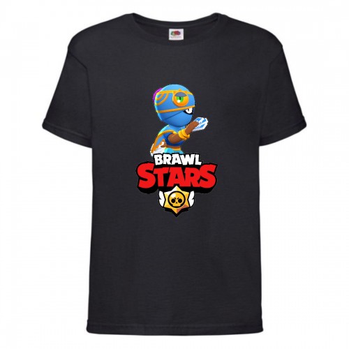 Футболка детская Brawl Stars Tara Indigo (Бравл Старс Тара Индиго) черная 140 см Футболка детская Brawl Stars Tara Indigo (Бравл Старс Тара Индиго) черная 140 см