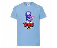 Футболка детская Brawl Stars Tara Ninja (Бравл Старс Тара Ниндзя) голубая 104 см Футболка детская Brawl Stars Tara Ninja (Бравл Старс Тара Ниндзя) голубая 104 см