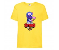 Футболка детская Brawl Stars Tara Ninja (Бравл Старс Тара Ниндзя) желтая 104 см Футболка детская Brawl Stars Tara Ninja (Бравл Старс Тара Ниндзя) желтая 104 см