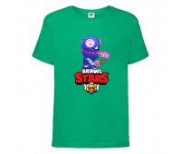 Футболка детская Brawl Stars Tara Ninja (Бравл Старс Тара Ниндзя) зеленая 104 см Футболка детская Brawl Stars Tara Ninja (Бравл Старс Тара Ниндзя) зеленая 104 см