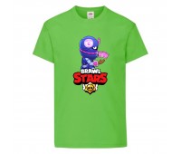 Футболка детская Brawl Stars Tara Ninja (Бравл Старс Тара Ниндзя) светлозеленая 104 см Футболка детская Brawl Stars Tara Ninja (Бравл Старс Тара Ниндзя) светлозеленая 104 см