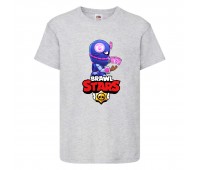 Футболка детская Brawl Stars Tara Ninja (Бравл Старс Тара Ниндзя) серая 104 см Футболка детская Brawl Stars Tara Ninja (Бравл Старс Тара Ниндзя) серая 104 см