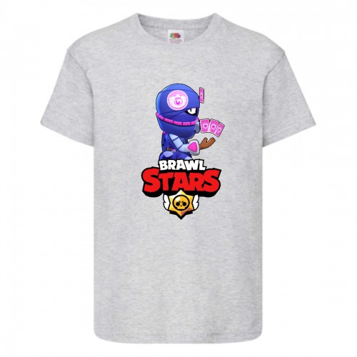 Футболка детская Brawl Stars Tara Ninja (Бравл Старс Тара Ниндзя) серая 152 см Футболка детская Brawl Stars Tara Ninja (Бравл Старс Тара Ниндзя) серая 152 см