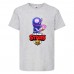 Футболка детская Brawl Stars Tara Ninja (Бравл Старс Тара Ниндзя) серая 152 см Футболка детская Brawl Stars Tara Ninja (Бравл Старс Тара Ниндзя) серая 152 см
