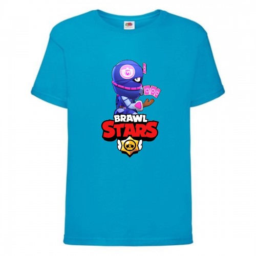 Футболка детская Brawl Stars Tara Ninja (Бравл Старс Тара Ниндзя) синяя 152 см Футболка детская Brawl Stars Tara Ninja (Бравл Старс Тара Ниндзя) синяя 152 см