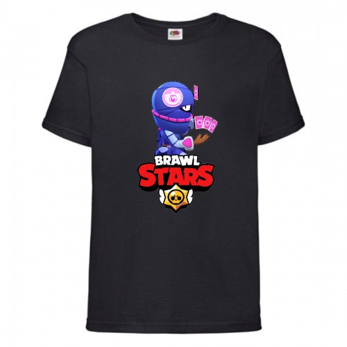 Футболка детская Brawl Stars Tara Ninja (Бравл Старс Тара Ниндзя) черная 140 см Футболка детская Brawl Stars Tara Ninja (Бравл Старс Тара Ниндзя) черная 140 см