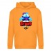 Худи детская Brawl Stars Squeak (Бравл Старс Скуик) оранжевая (BRS orn) 116 см
