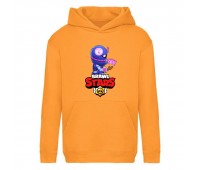 Худи детская Brawl Stars Tara Ninja (Бравл Старс Тара Ниндзя) оранжевая (BRS orn) 116 см