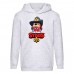 Худи детская Brawl Stars Colonel Ruffs Sheriff (Бравл Старс Генерал Гавс Шериф) серая (BRS gry) 140 см