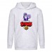 Худи детская Brawl Stars Frank (Бравл Старс Фрэнк) серая (BRS gry) 128 см