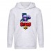 Худи детская Brawl Stars Frank Dj (Бравл Старс Фрэнк Диджей) серая (BRS gry) 128 см