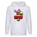 Худи детская Brawl Stars Frank Holiday (Бравл Старс Фрэнк Праздничный) серая (BRS gry) 128 см