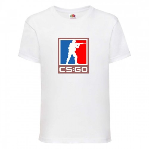 Футболка детская Контр Страйк 005 (CS GO) белая (CSG wh 005) 116 см Футболка детская Контр Страйк 005 (CS GO) белая (CSG wh 005) 116 см