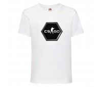 Футболка детская Контр Страйк 008 (CS GO) белая (CSG wh 008) 116 см Футболка детская Контр Страйк 008 (CS GO) белая (CSG wh 008) 116 см