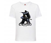 Футболка детская Контр Страйк 0018 (CS GO) белая (CSG wh 0018) 116 см Футболка детская Контр Страйк 0018 (CS GO) белая (CSG wh 0018) 116 см
