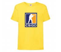Футболка детская Контр Страйк 0013 (CS GO) желтая (CSG yel 0013) 116 см Футболка детская Контр Страйк 0013 (CS GO) желтая (CSG yel 0013) 116 см