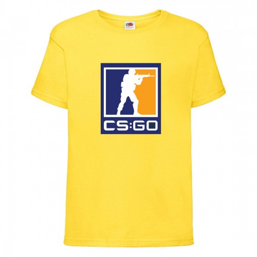 Футболка детская Контр Страйк 0013 (CS GO) желтая (CSG yel 0013) 128 см Футболка детская Контр Страйк 0013 (CS GO) желтая (CSG yel 0013) 128 см