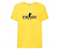 Футболка детская Контр Страйк 0014 (CS GO) желтая (CSG yel 0014) 116 см Футболка детская Контр Страйк 0014 (CS GO) желтая (CSG yel 0014) 116 см