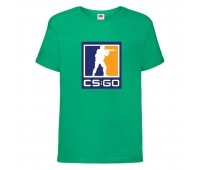 Футболка детская Контр Страйк 0013 (CS GO) зеленая (CSG grn 0013) 116 см Футболка детская Контр Страйк 0013 (CS GO) зеленая (CSG grn 0013) 116 см