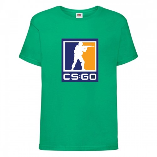 Футболка детская Контр Страйк 0013 (CS GO) зеленая (CSG grn 0013) 116 см Футболка детская Контр Страйк 0013 (CS GO) зеленая (CSG grn 0013) 116 см