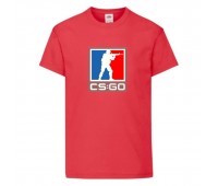 Футболка детская Контр Страйк 005 (CS GO) красная (CSG rd 005) 116 см Футболка детская Контр Страйк 005 (CS GO) красная (CSG rd 005) 116 см