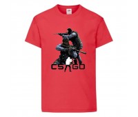Футболка детская Контр Страйк 0018 (CS GO) красная (CSG rd 0018) 116 см Футболка детская Контр Страйк 0018 (CS GO) красная (CSG rd 0018) 116 см