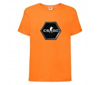 Футболка детская Контр Страйк 008 (CS GO) оранжевая (CSG orn 008) 116 см Футболка детская Контр Страйк 008 (CS GO) оранжевая (CSG orn 008) 116 см