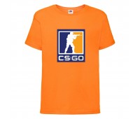 Футболка детская Контр Страйк 0013 (CS GO) оранжевая (CSG orn 0013) 116 см Футболка детская Контр Страйк 0013 (CS GO) оранжевая (CSG orn 0013) 116 см