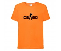 Футболка детская Контр Страйк 0014 (CS GO) оранжевая (CSG orn 0014) 116 см Футболка детская Контр Страйк 0014 (CS GO) оранжевая (CSG orn 0014) 116 см