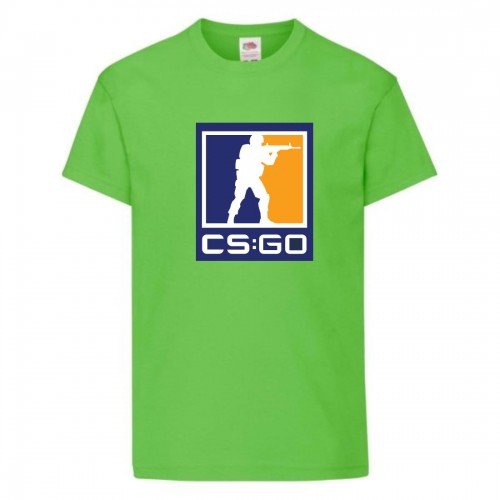 Футболка детская Контр Страйк 0013 (CS GO) светлозеленая (CSG lgrn 0013) 128 см Футболка детская Контр Страйк 0013 (CS GO) светлозеленая (CSG lgrn 0013) 128 см
