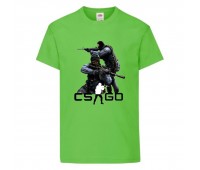 Футболка детская Контр Страйк 0018 (CS GO) светлозеленая (CSG lgrn 0018) 116 см Футболка детская Контр Страйк 0018 (CS GO) светлозеленая (CSG lgrn 0018) 116 см