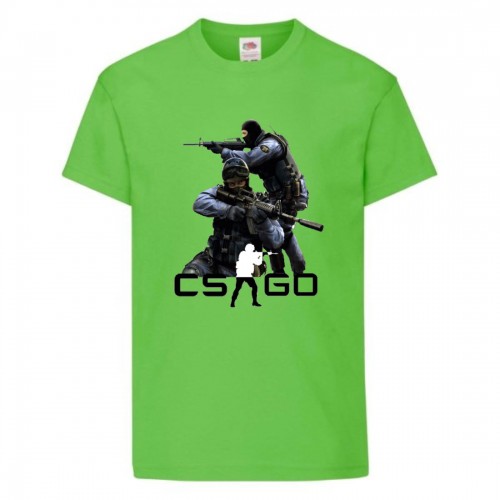 Футболка детская Контр Страйк 0018 (CS GO) светлозеленая (CSG lgrn 0018) 128 см Футболка детская Контр Страйк 0018 (CS GO) светлозеленая (CSG lgrn 0018) 128 см