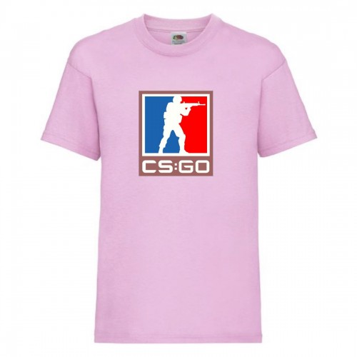 Футболка детская Контр Страйк 005 (CS GO) светлорозовая (CSG lpn 005) 152 см Футболка детская Контр Страйк 005 (CS GO) светлорозовая (CSG lpn 005) 152 см