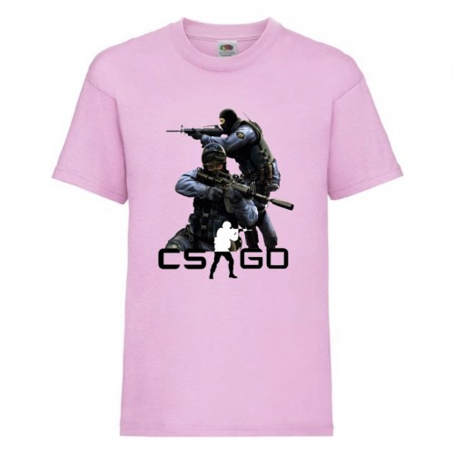 Футболка детская Контр Страйк 0018 (CS GO) светлорозовая (CSG lpn 0018) 152 см Футболка детская Контр Страйк 0018 (CS GO) светлорозовая (CSG lpn 0018) 152 см
