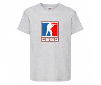 Футболка детская Контр Страйк 005 (CS GO) серая (CSG gry 005) 116 см Футболка детская Контр Страйк 005 (CS GO) серая (CSG gry 005) 116 см