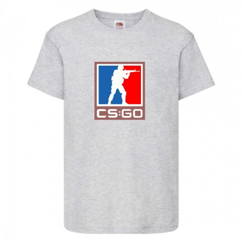 Футболка детская Контр Страйк 005 (CS GO) серая (CSG gry 005) 116 см Футболка детская Контр Страйк 005 (CS GO) серая (CSG gry 005) 116 см