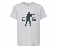 Футболка детская Контр Страйк 006 (CS GO) серая (CSG gry 006) 116 см Футболка детская Контр Страйк 006 (CS GO) серая (CSG gry 006) 116 см