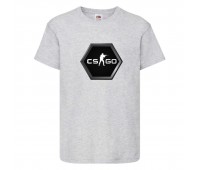 Футболка детская Контр Страйк 008 (CS GO) серая (CSG gry 008) 116 см Футболка детская Контр Страйк 008 (CS GO) серая (CSG gry 008) 116 см