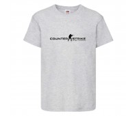 Футболка детская Контр Страйк 0011 (CS GO) серая (CSG gry 0011) 116 см Футболка детская Контр Страйк 0011 (CS GO) серая (CSG gry 0011) 116 см