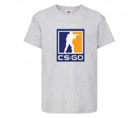 Футболка детская Контр Страйк 0013 (CS GO) серая (CSG gry 0013) 116 см Футболка детская Контр Страйк 0013 (CS GO) серая (CSG gry 0013) 116 см