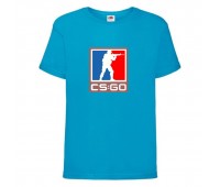 Футболка детская Контр Страйк 005 (CS GO) синяя (CSG blu 005) 116 см Футболка детская Контр Страйк 005 (CS GO) синяя (CSG blu 005) 116 см