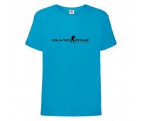 Футболка детская Контр Страйк 0011 (CS GO) синяя (CSG blu 0011) 116 см Футболка детская Контр Страйк 0011 (CS GO) синяя (CSG blu 0011) 116 см