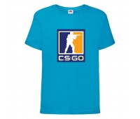 Футболка детская Контр Страйк 0013 (CS GO) синяя (CSG blu 0013) 116 см Футболка детская Контр Страйк 0013 (CS GO) синяя (CSG blu 0013) 116 см