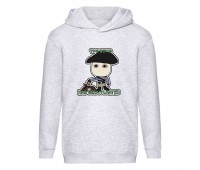 Худи детская Контр Страйк 0010 (CS GO) серая (CSG gry 0010) 116 см