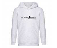 Худи детская Контр Страйк 0011 (CS GO) серая (CSG gry 0011) 116 см